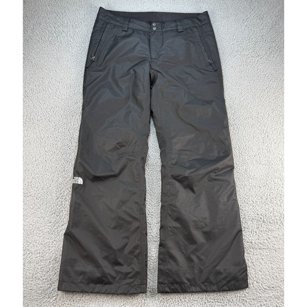 The North Face Black Insulated Snow Ski Snowboard Pants Womens Large Dryvent